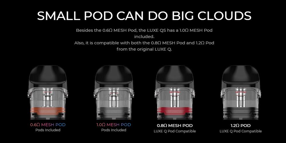 Vaporesso LUXE QS pod cartridge